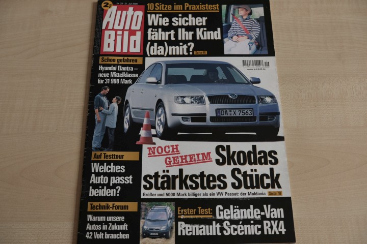 Deckblatt Auto Bild (29/2000)